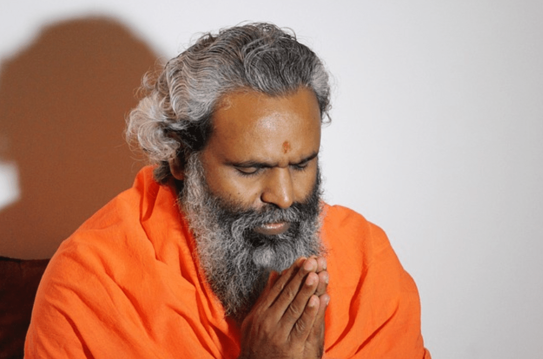 Guruji praying